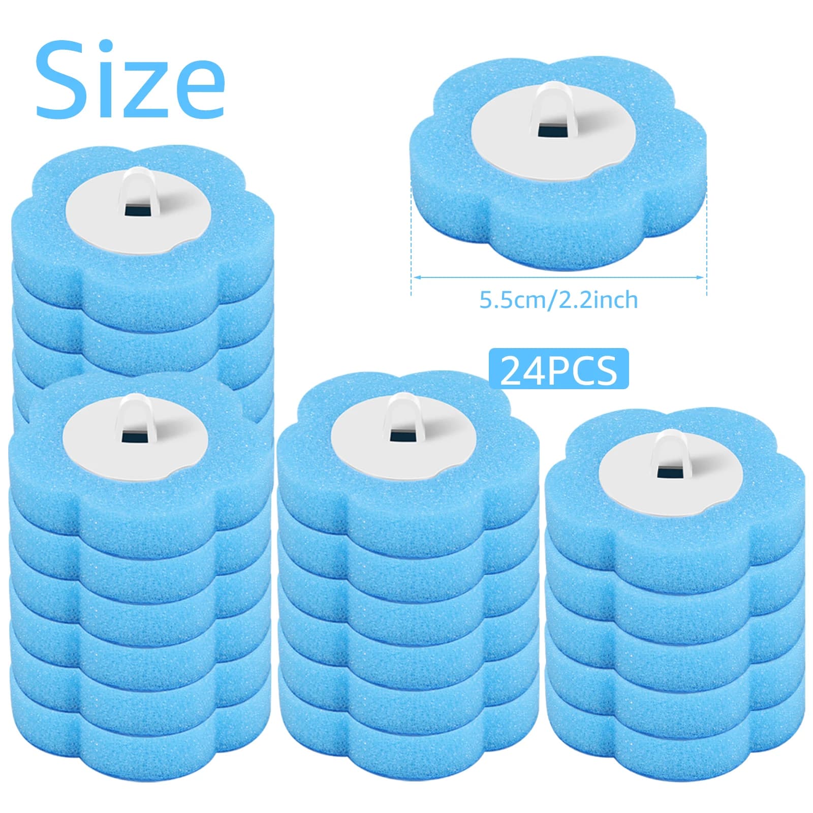 Jednorazowa szczotka WC, wymienna główka, długi uchwyt 🚽