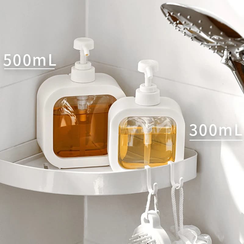 Uniwersalny dozownik 300/500 ml odczepiany wielokrotnego użytku 🧴