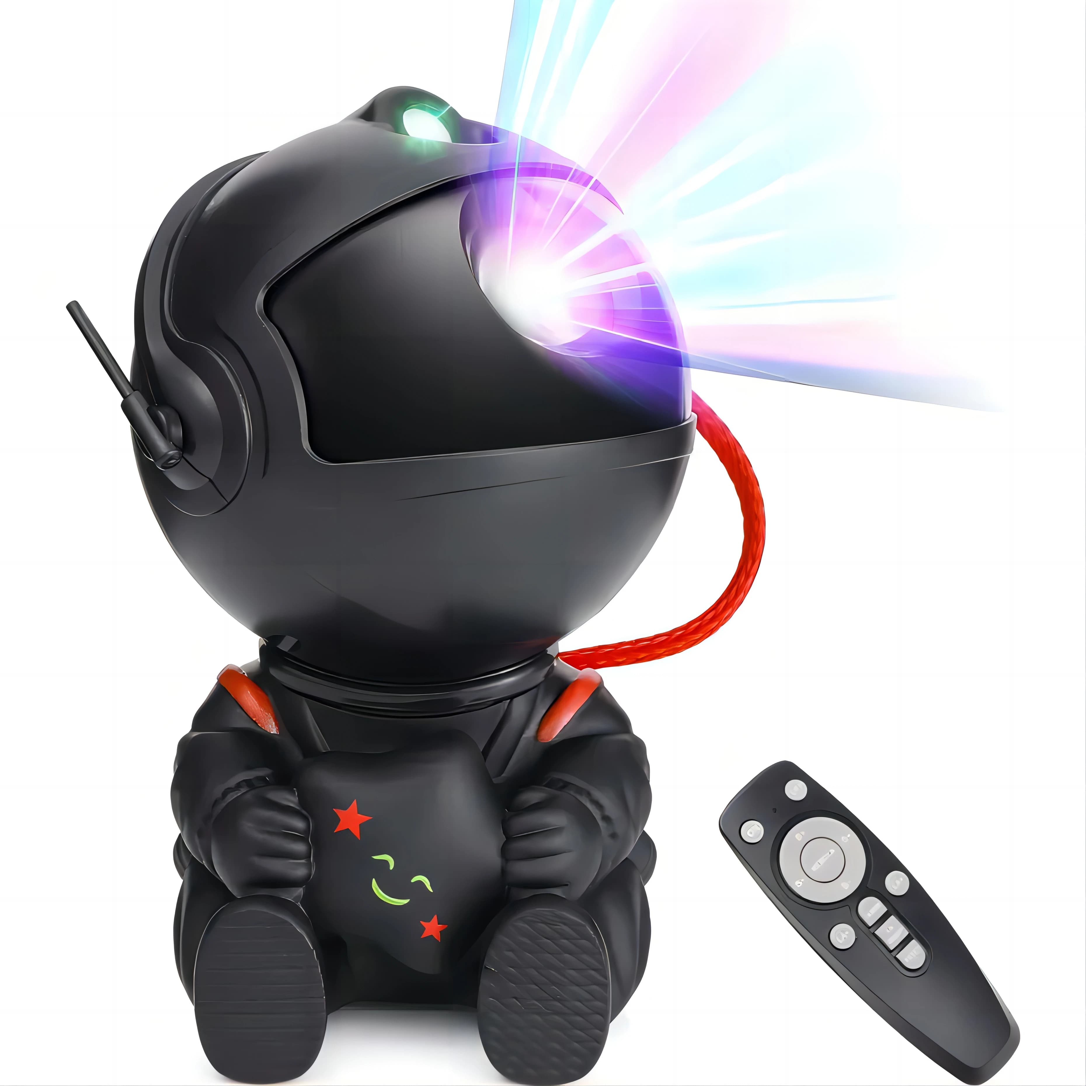 Rakietowy Projektor Gwiazd Lampka Nocna 12 Filmów 🚀