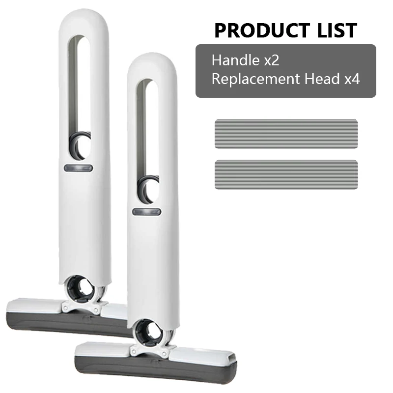 Mini mop, super chłonny z wyciskaczem przyda się w kuchni, łazience jaki i całym domu