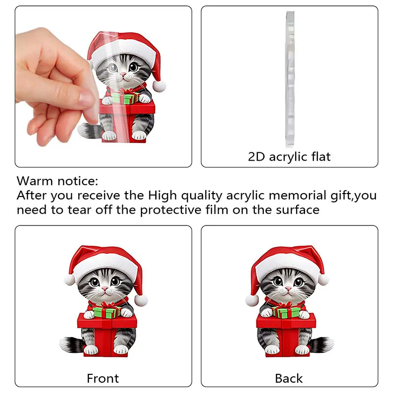 Kalendarz Adwentowy Świąteczny Bałwanek, Świąteczne Kotki z 24 Prezentami 🎄