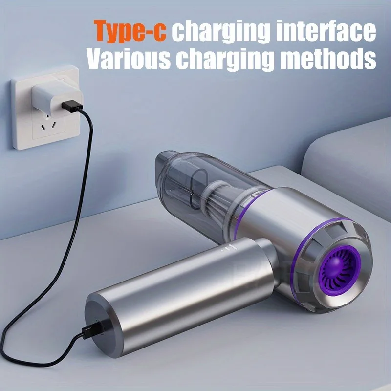 Bezprzewodowy odkurzacz bezszczotkowy 30000Pa 4w1 uniwersalny ✨