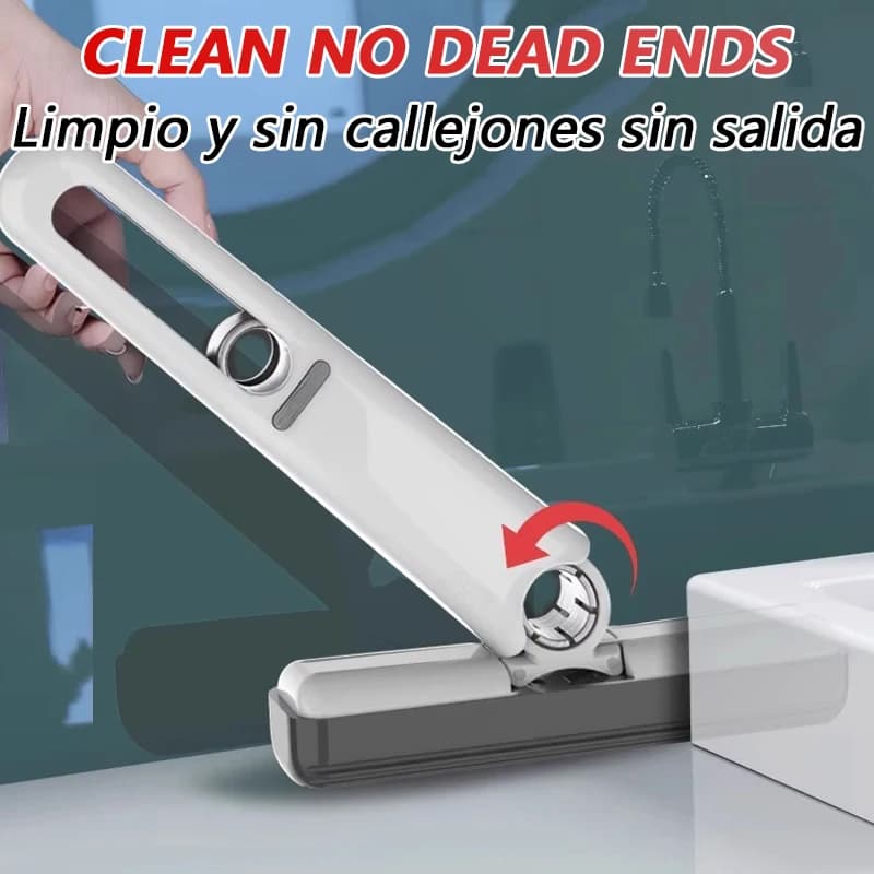 Mini mop, super chłonny z wyciskaczem przyda się w kuchni, łazience jaki i całym domu