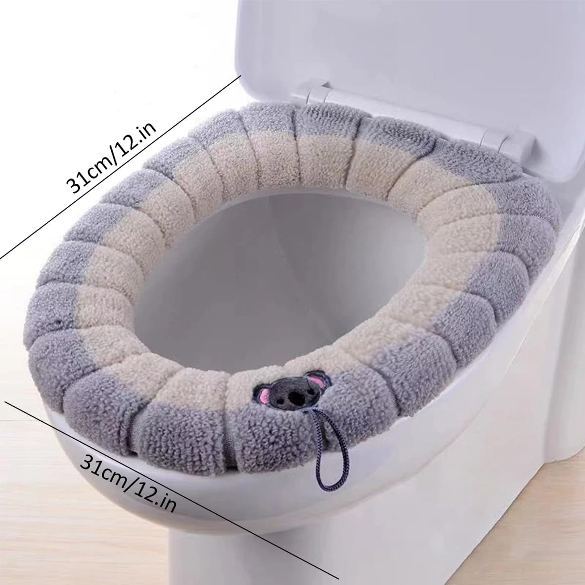 Jednorazowa szczotka WC, wymienna główka, długi uchwyt 🚽