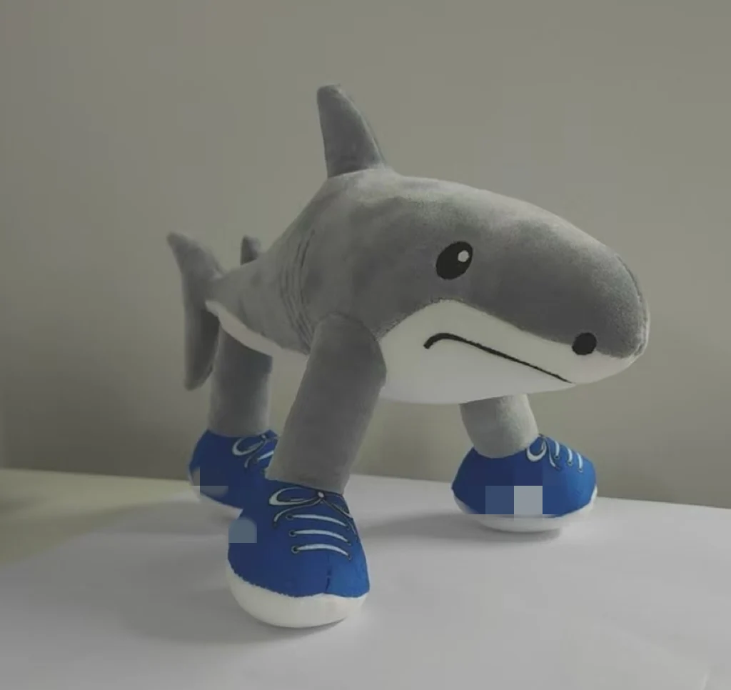 Włoska Pluszowa Lalka Anime Tralalero 30cm - Idealny Prezent dla Fanów 🎁