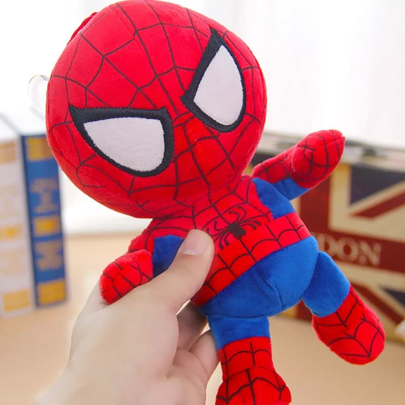 Miękka Pluszowa Figurka Spiderman, Batman, Kapitan Ameryka, Superman, Ironman 27cm - Idealny Prezent  🎁