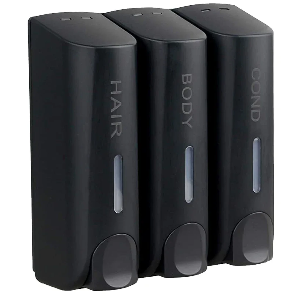 Dozownik ścienny 350 ml wodoodporny z okienkiem 🚿